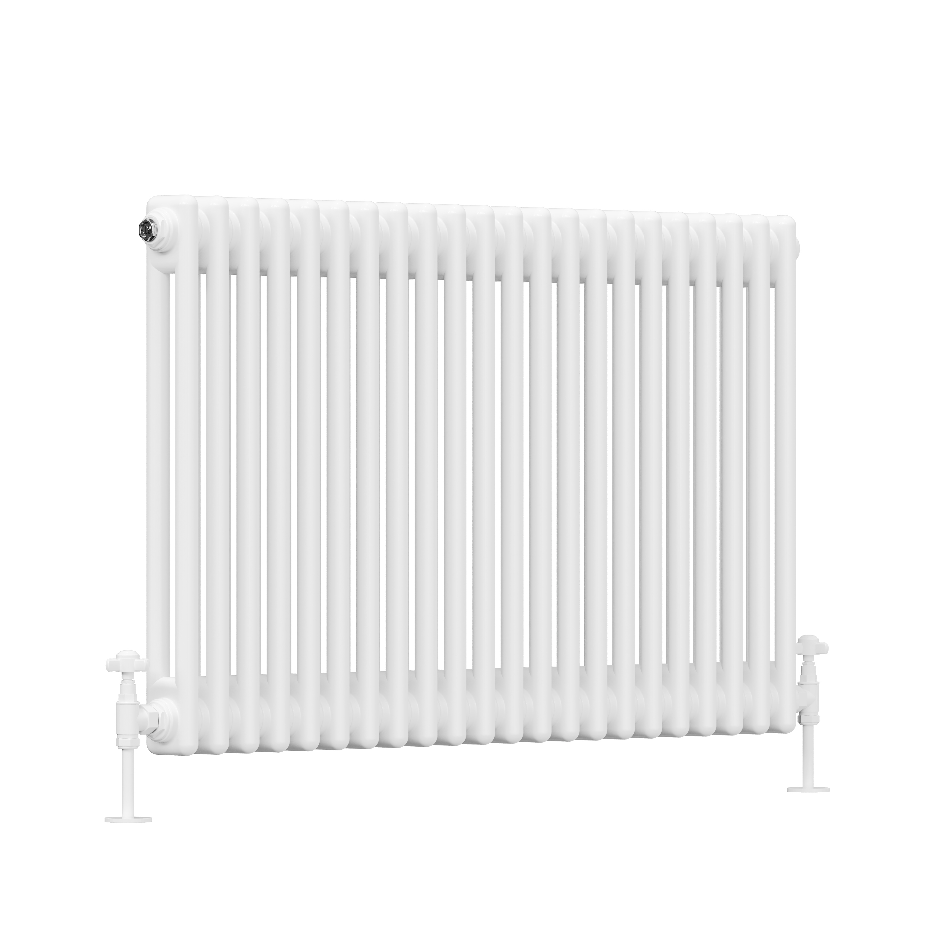 Toasty Ardleigh White Horizontal Column Radiator
