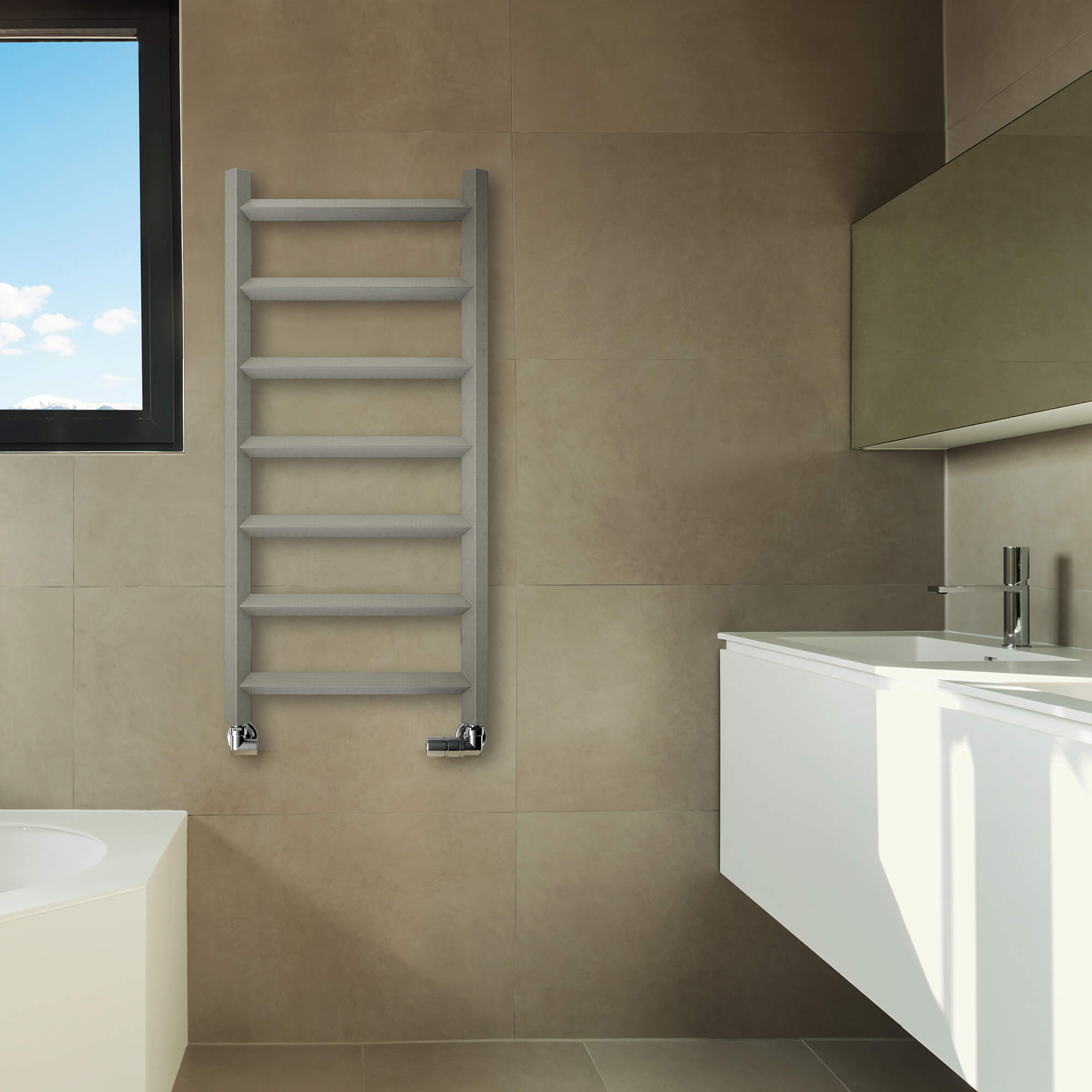 Terma Crystal Ladder Heated Towel Rail