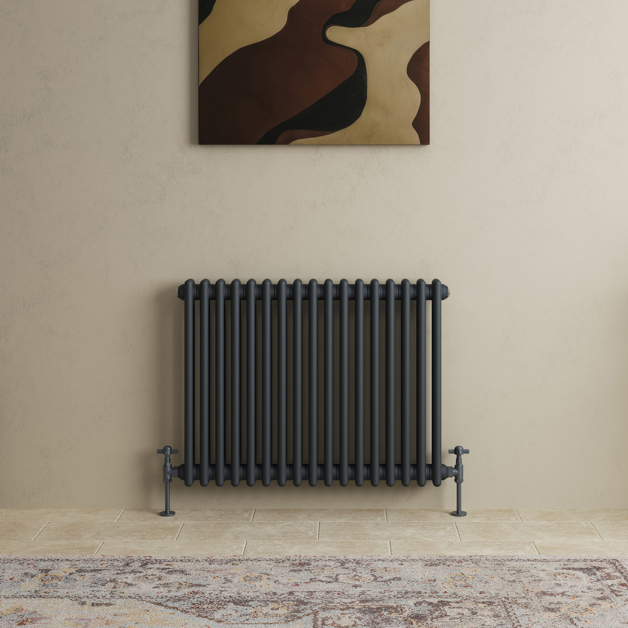 Toasty Ardleigh Anthracite Horizontal Column Radiator