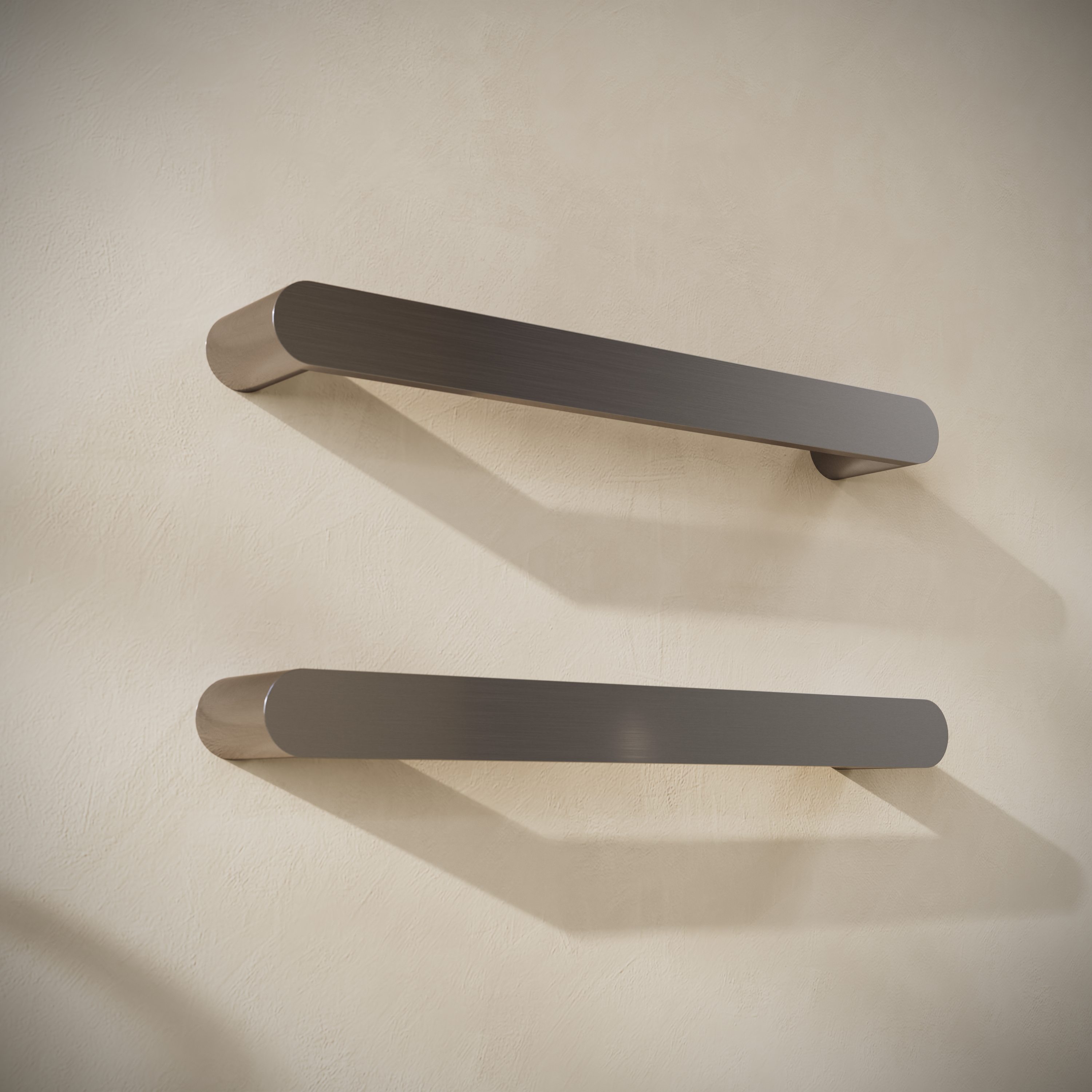 Toasty Duna Brushed Stainless Steel Electric Heated Towel Rail