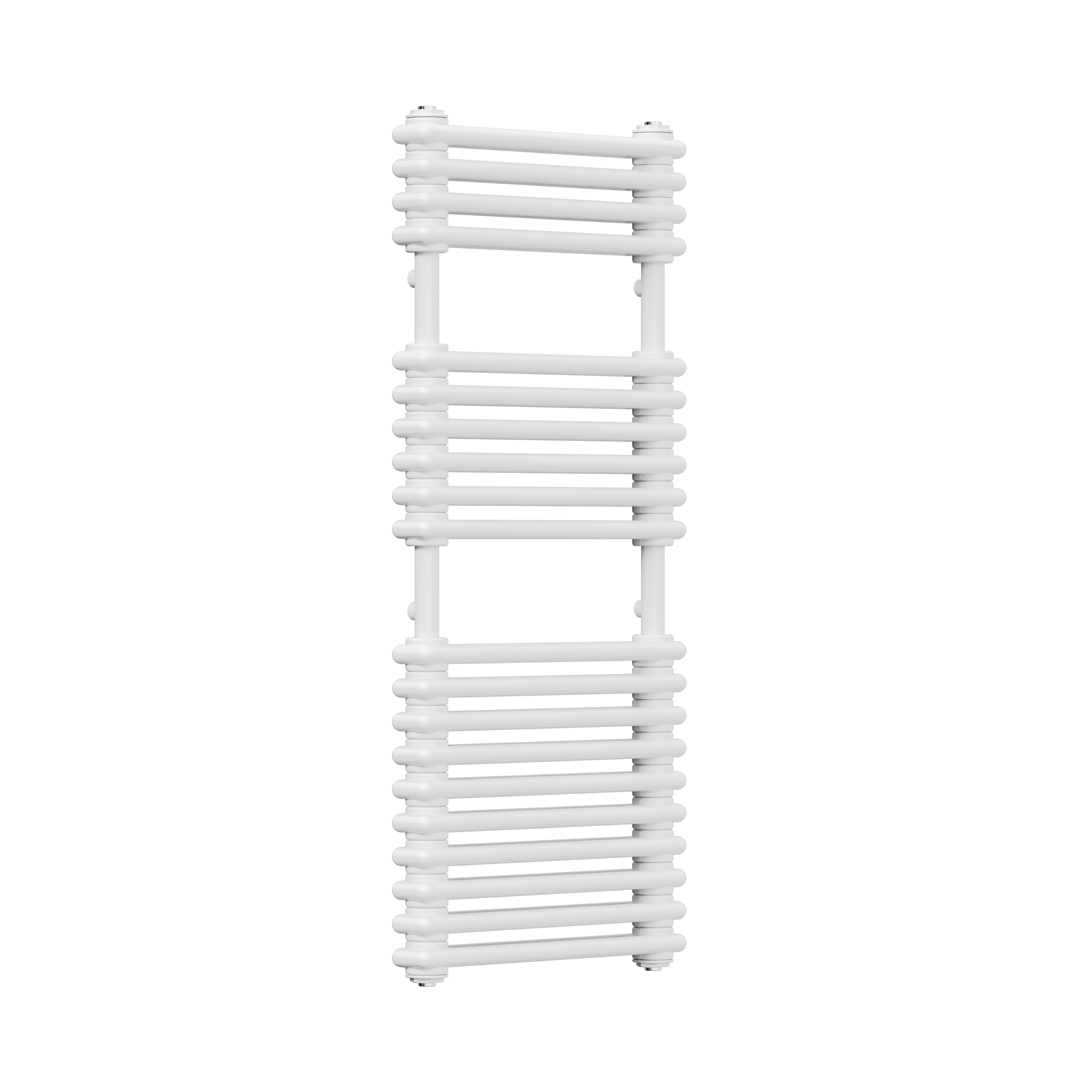 Toasty Montford White Traditional Column Heated Towel Rail