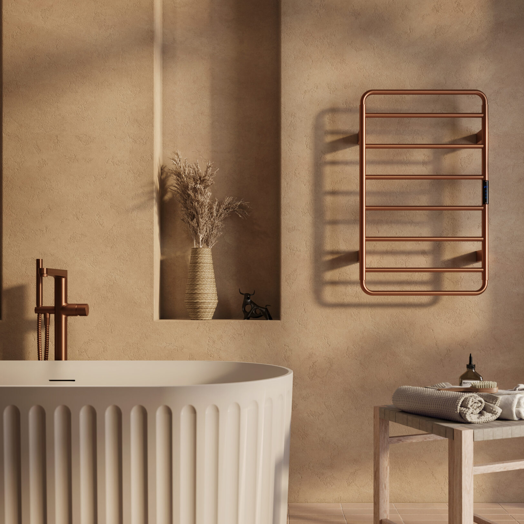 Toasty Muse Electric Heated Towel Rail