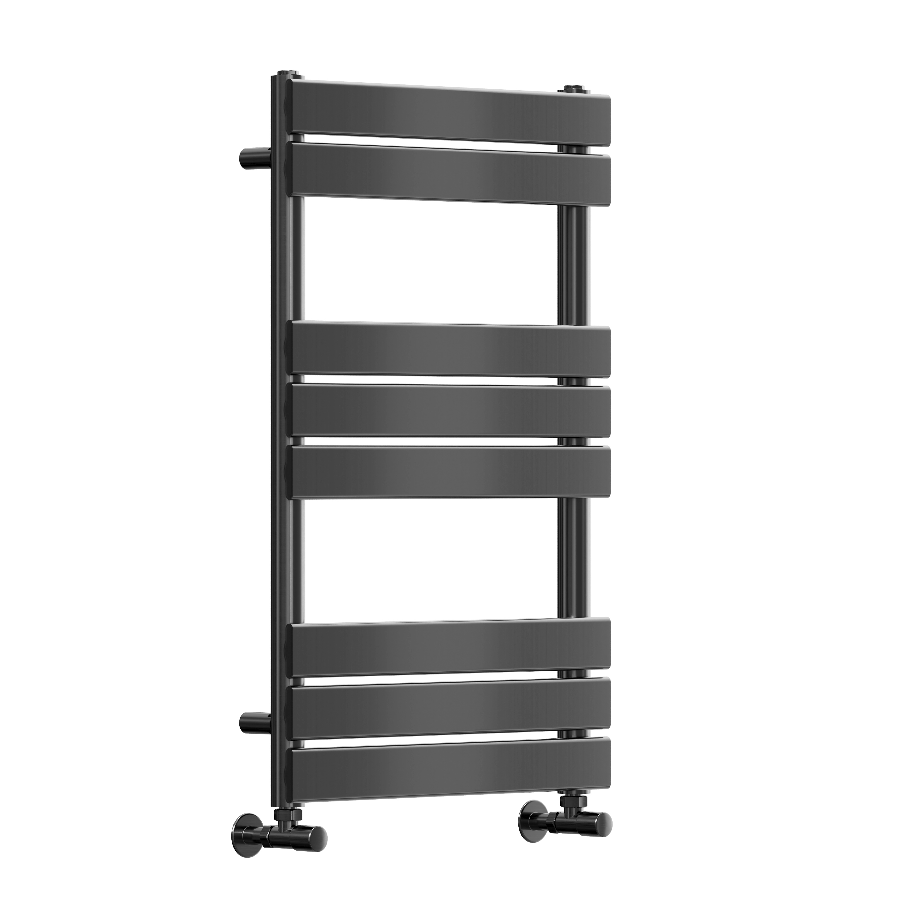 Toasty Hush Gunmetal Flat Panel Heated Towel Rail