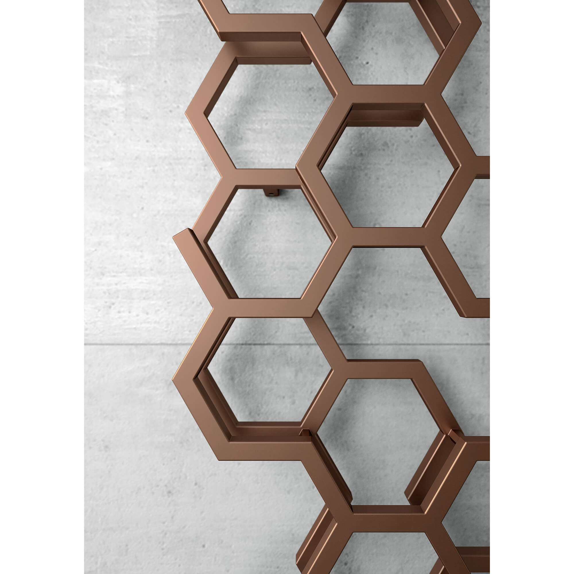 Terma Hex Steel Designer Vertical Radiator