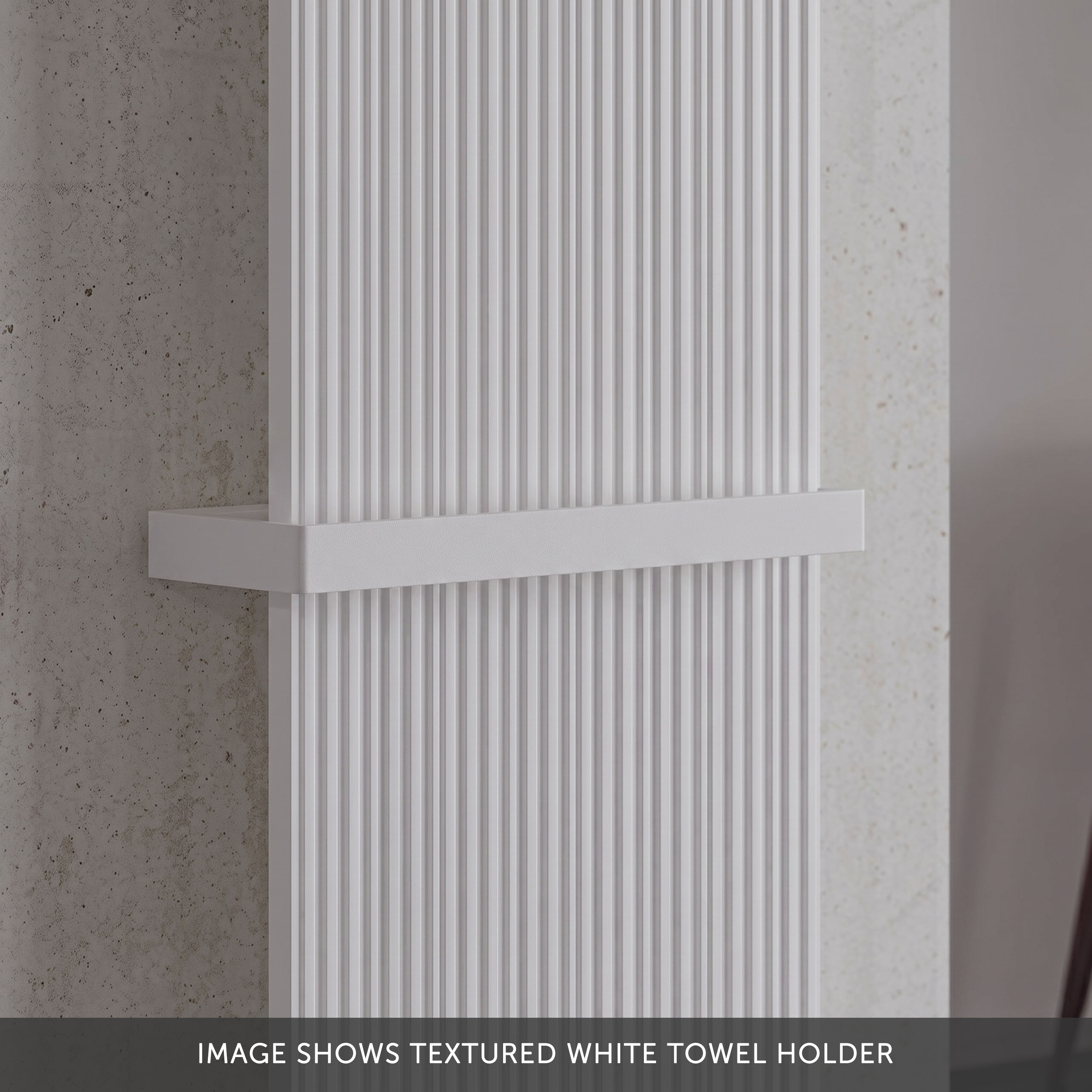 Carisa L Type Radiator Towel Holder