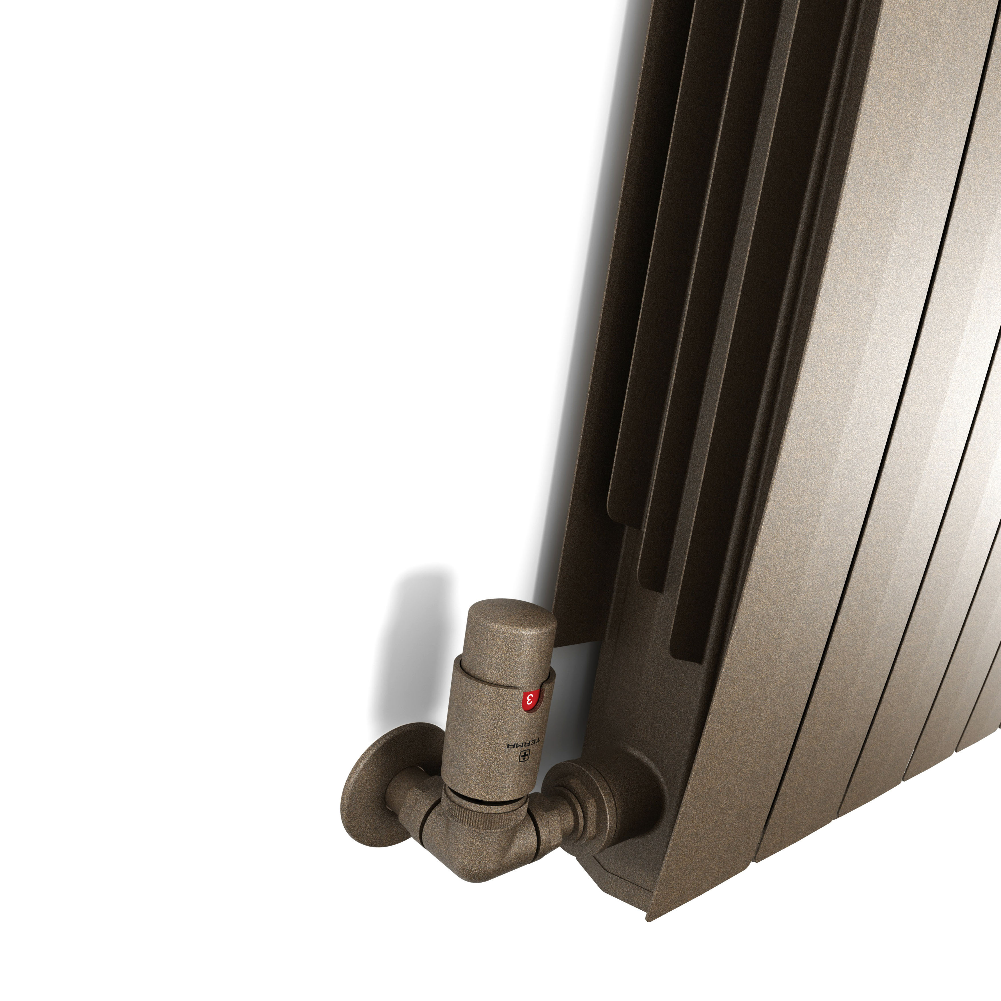 Terma Bergamo Single Panel Horizontal Aluminium Radiator