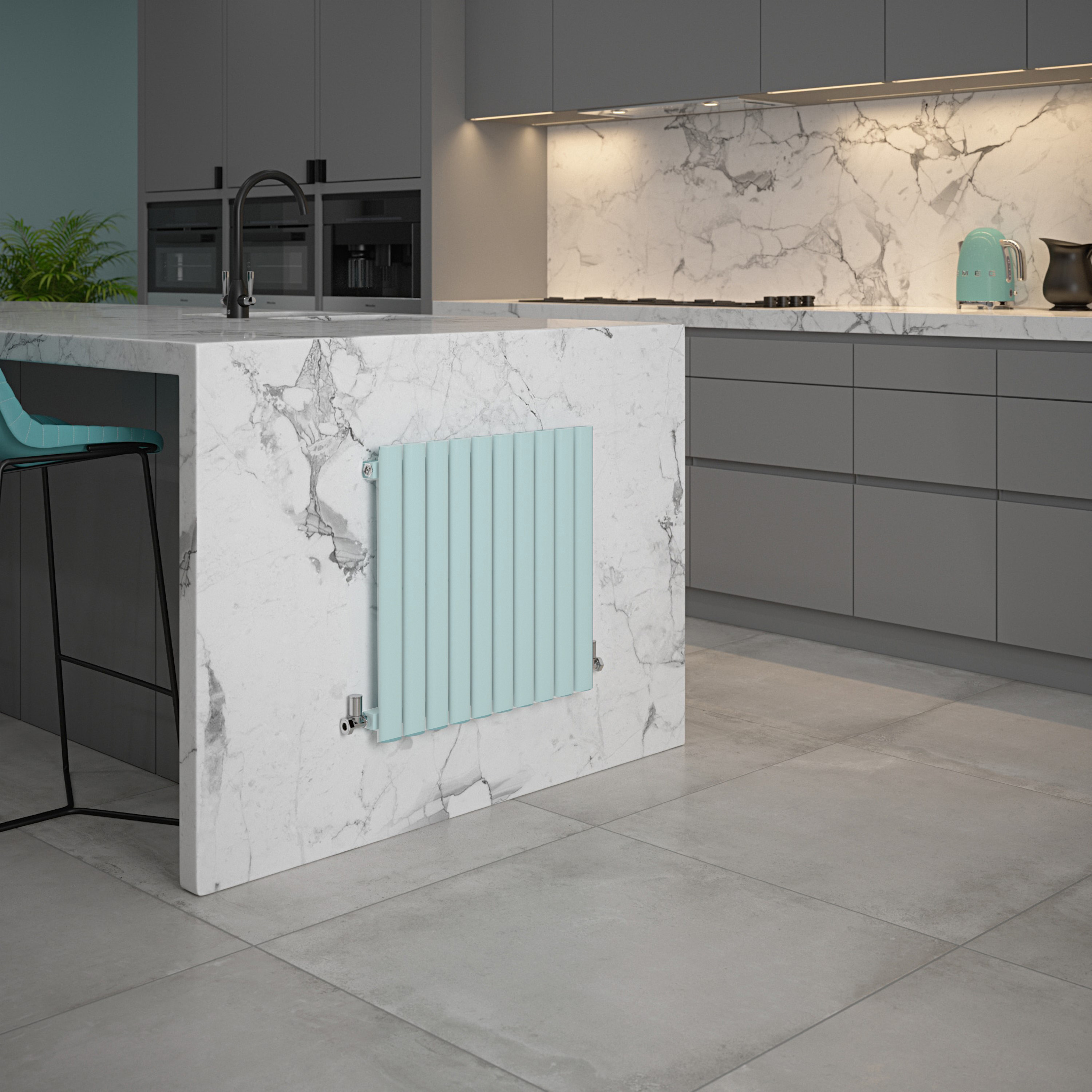 Vibrance Single Panel Horizontal Radiator - 550 x 590mm