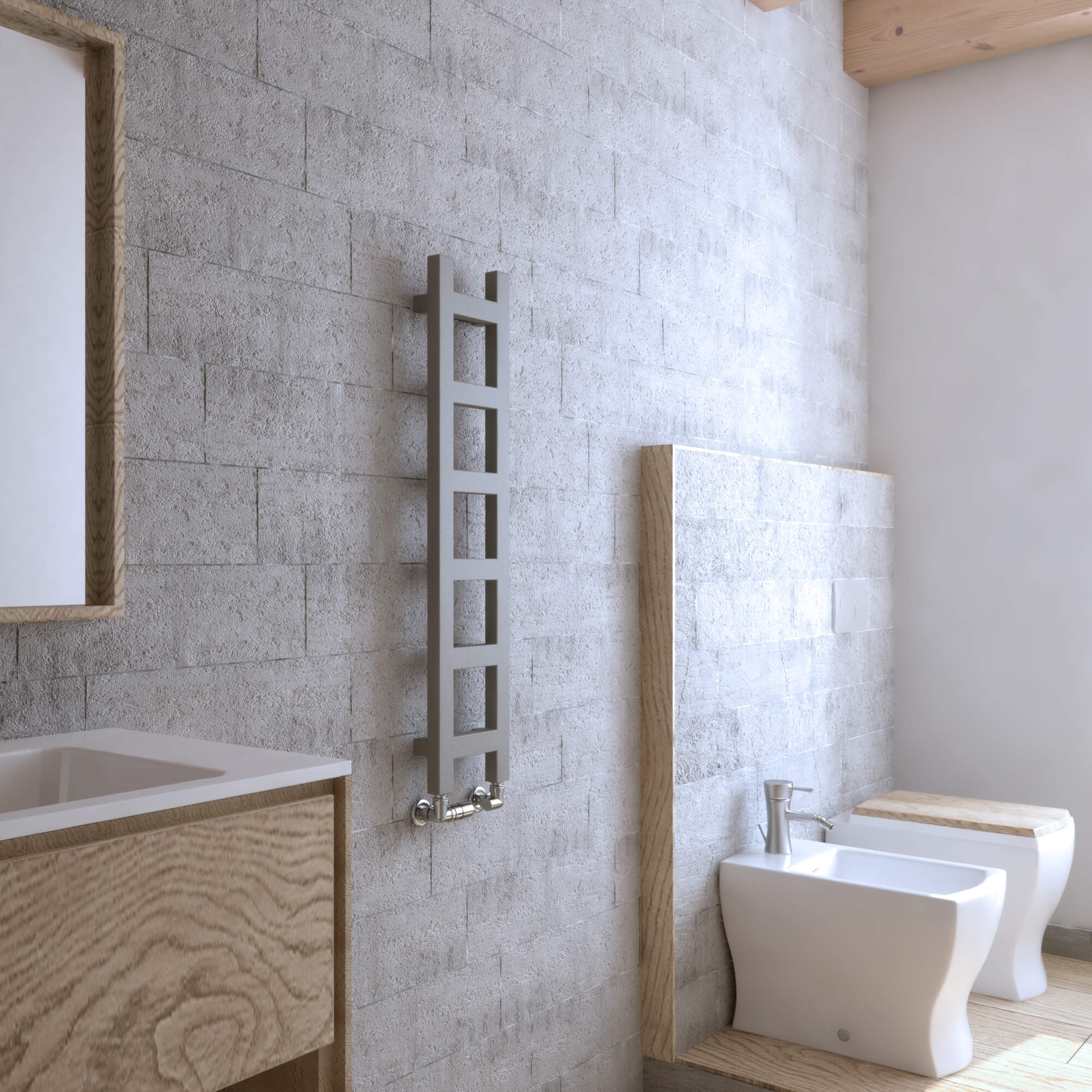 Terma Easy Sparkling Gravel Ladder Heated Towel Rail