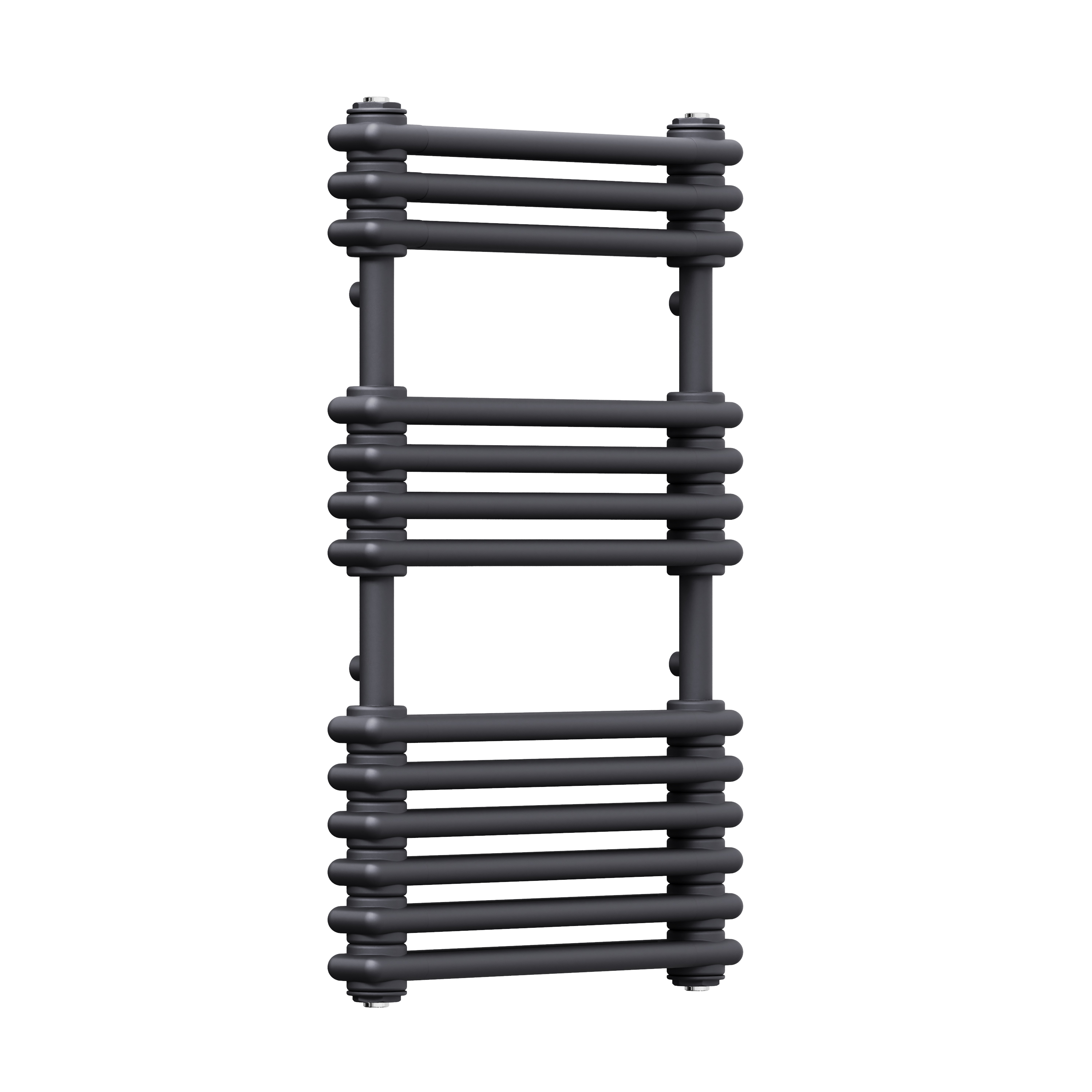 Toasty Montford Anthracite Traditional Column Heated Towel Rail