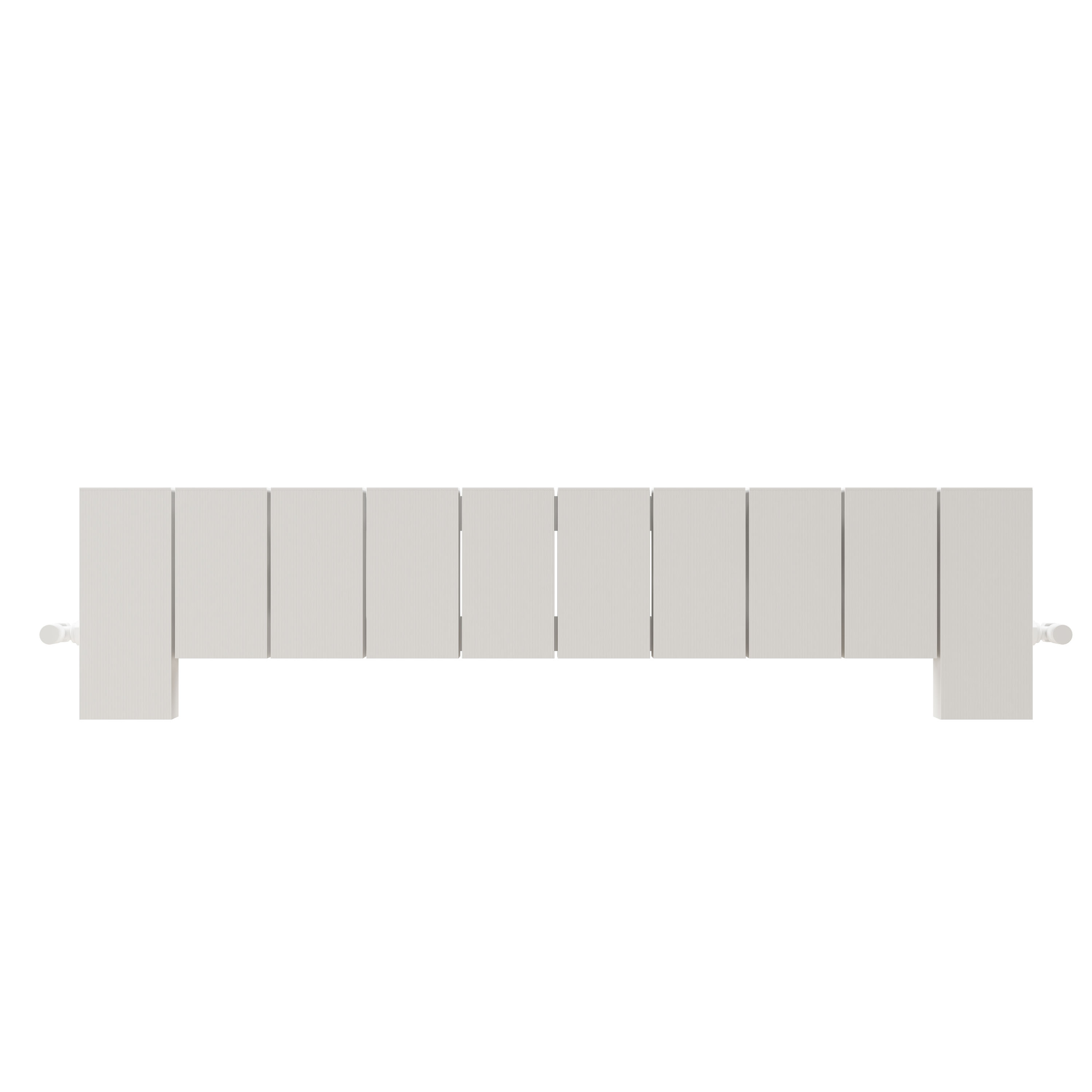 Carisa Elvino Floorstanding Panel Designer Aluminium Radiator