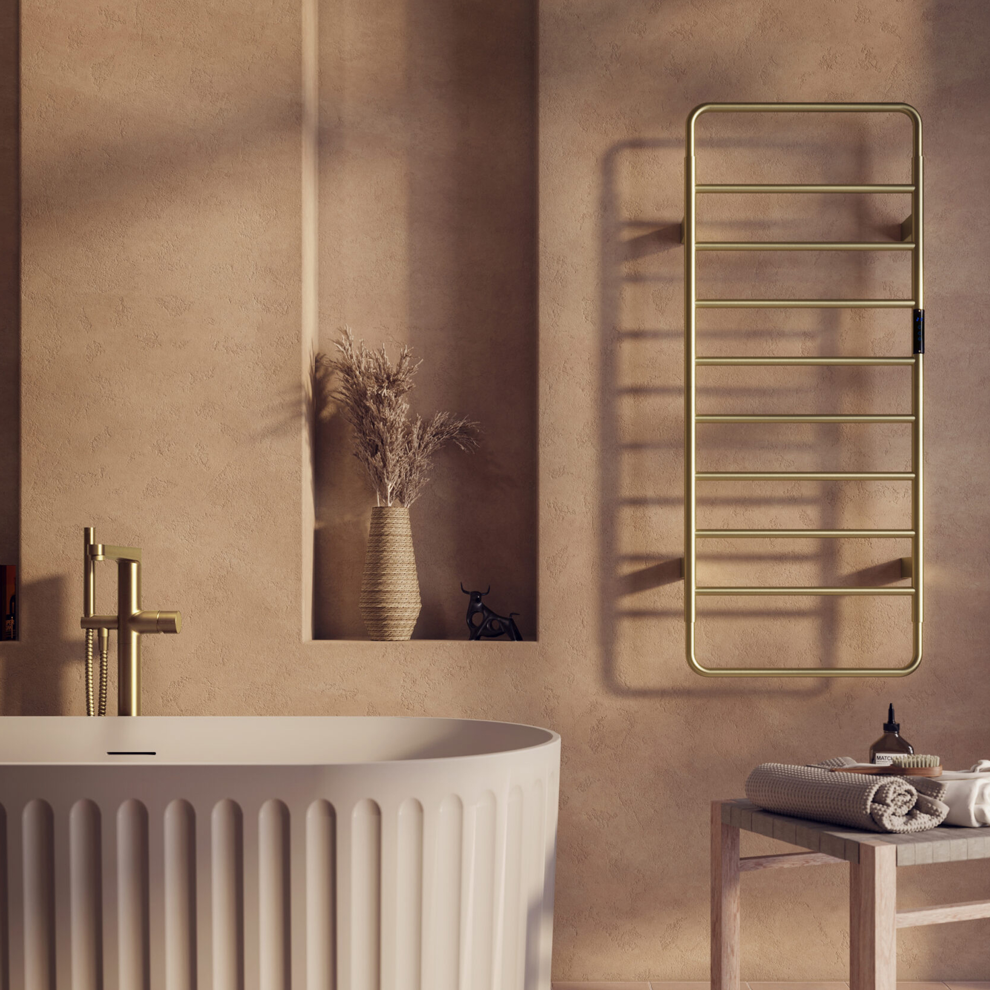 Toasty Muse Electric Heated Towel Rail