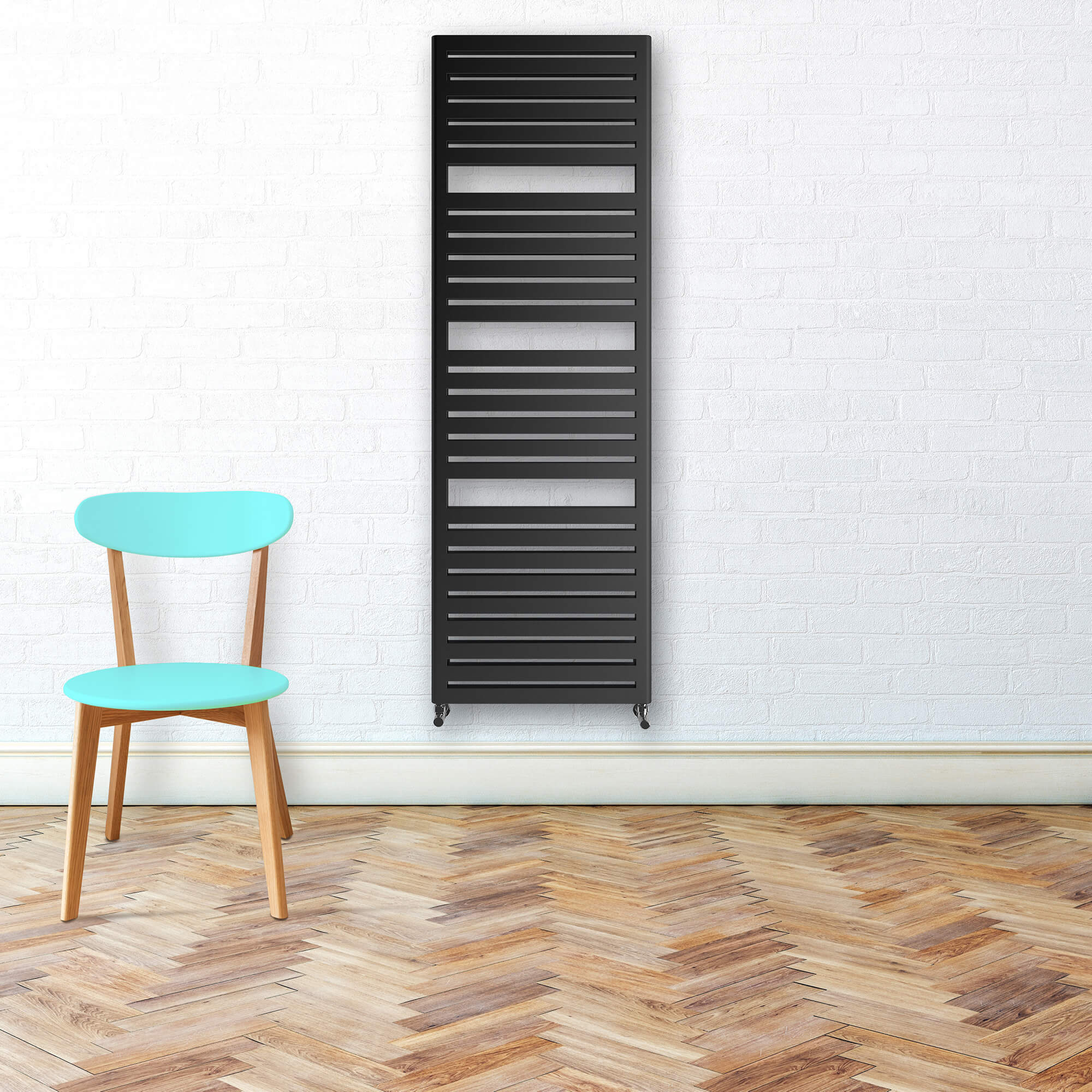Terma Salisbury Metallic Black Heated Towel Rail