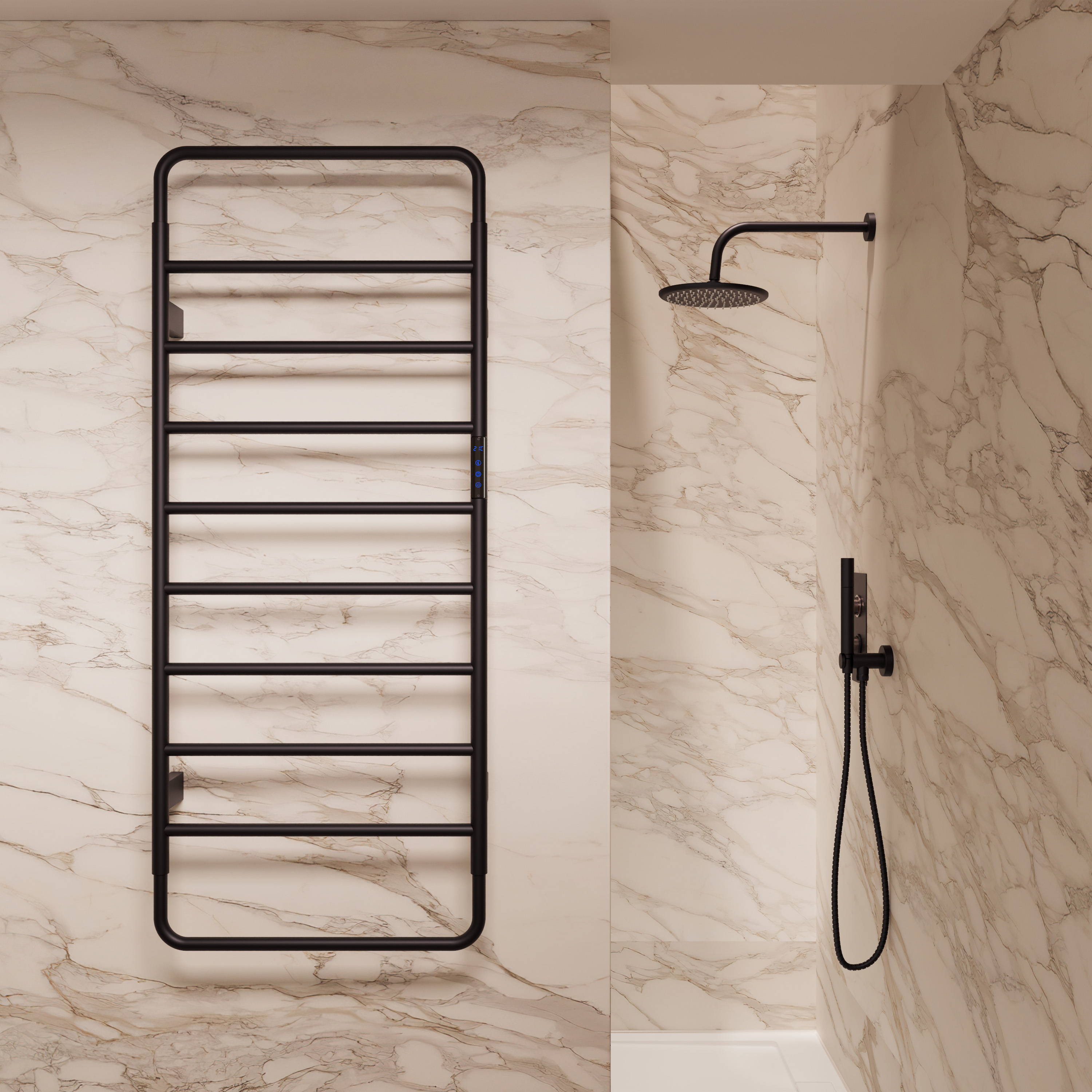 Toasty Muse Electric Heated Towel Rail