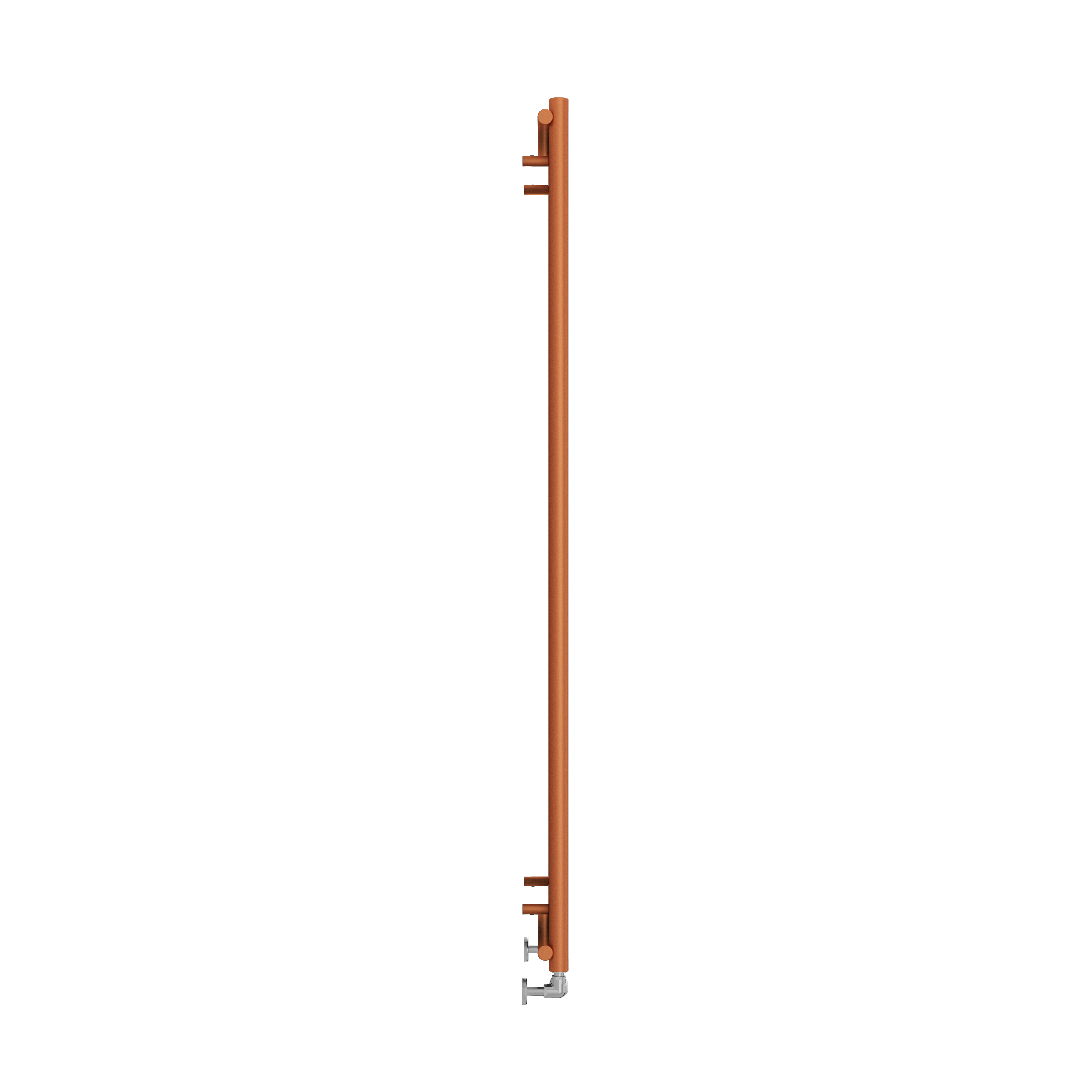 Terma Rolo Vertical Single Panel Mirror Radiator - 1800 x 590mm