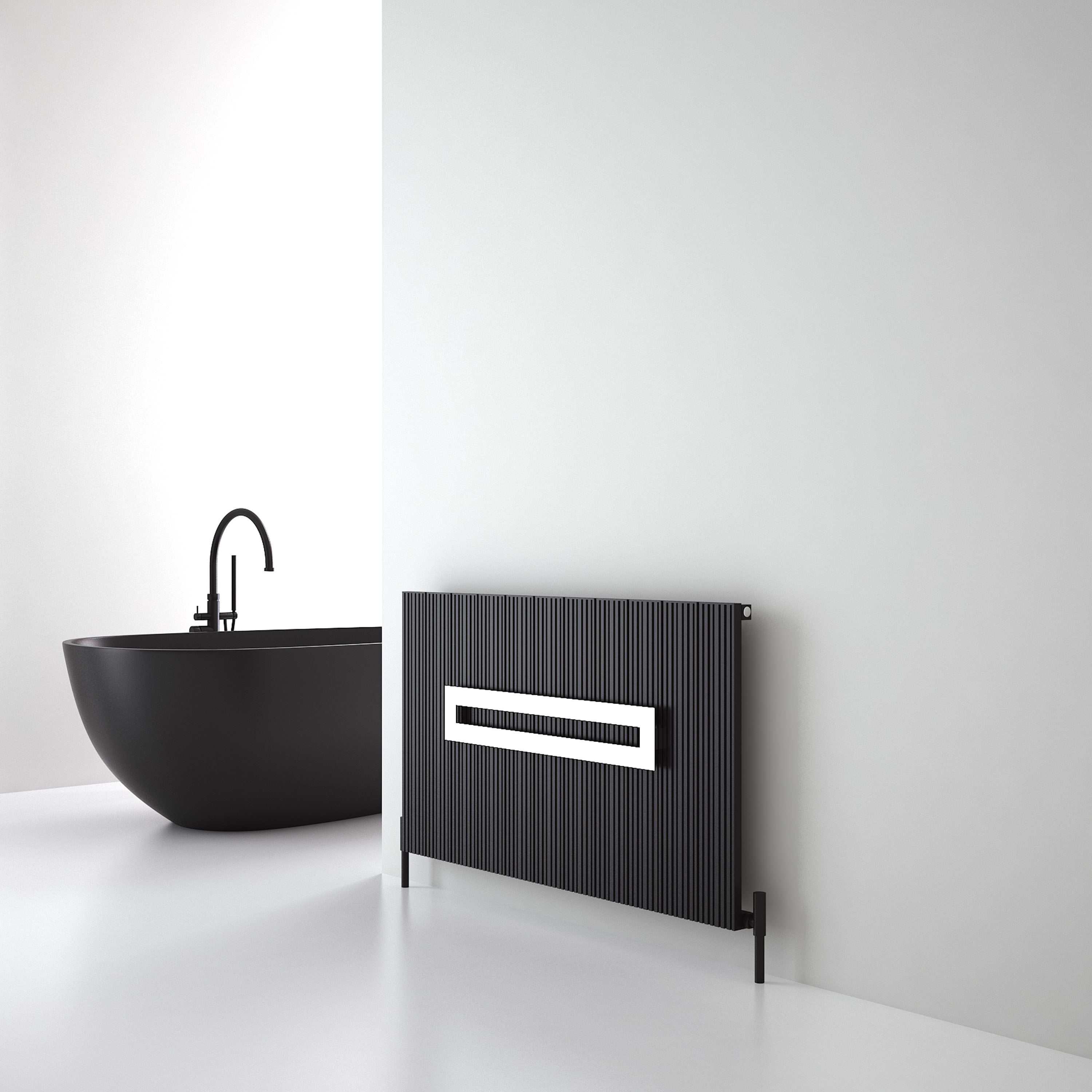 Carisa H Type Radiator Towel Holder