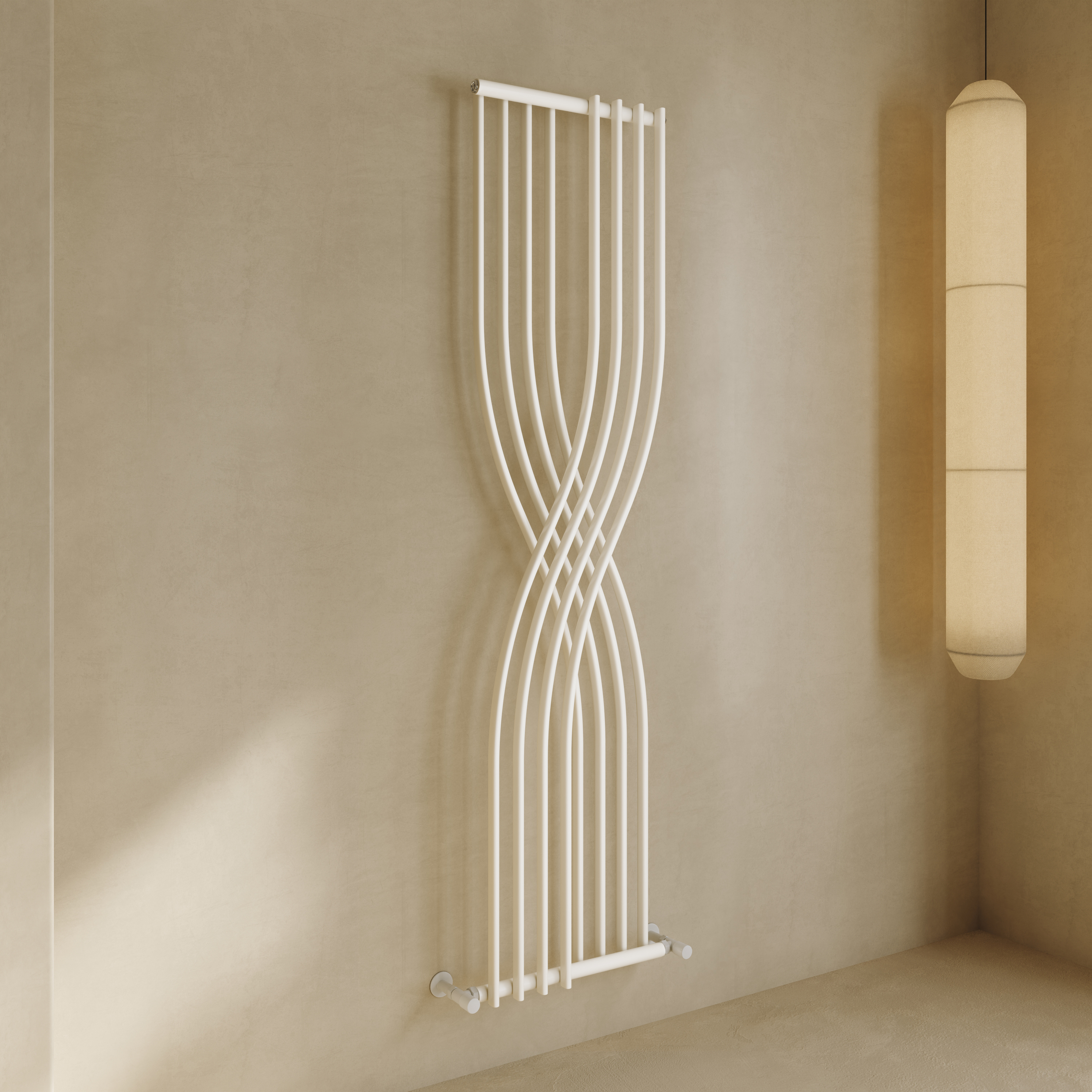 Toasty Embrace White Vertical Radiator - 1775 x 450mm