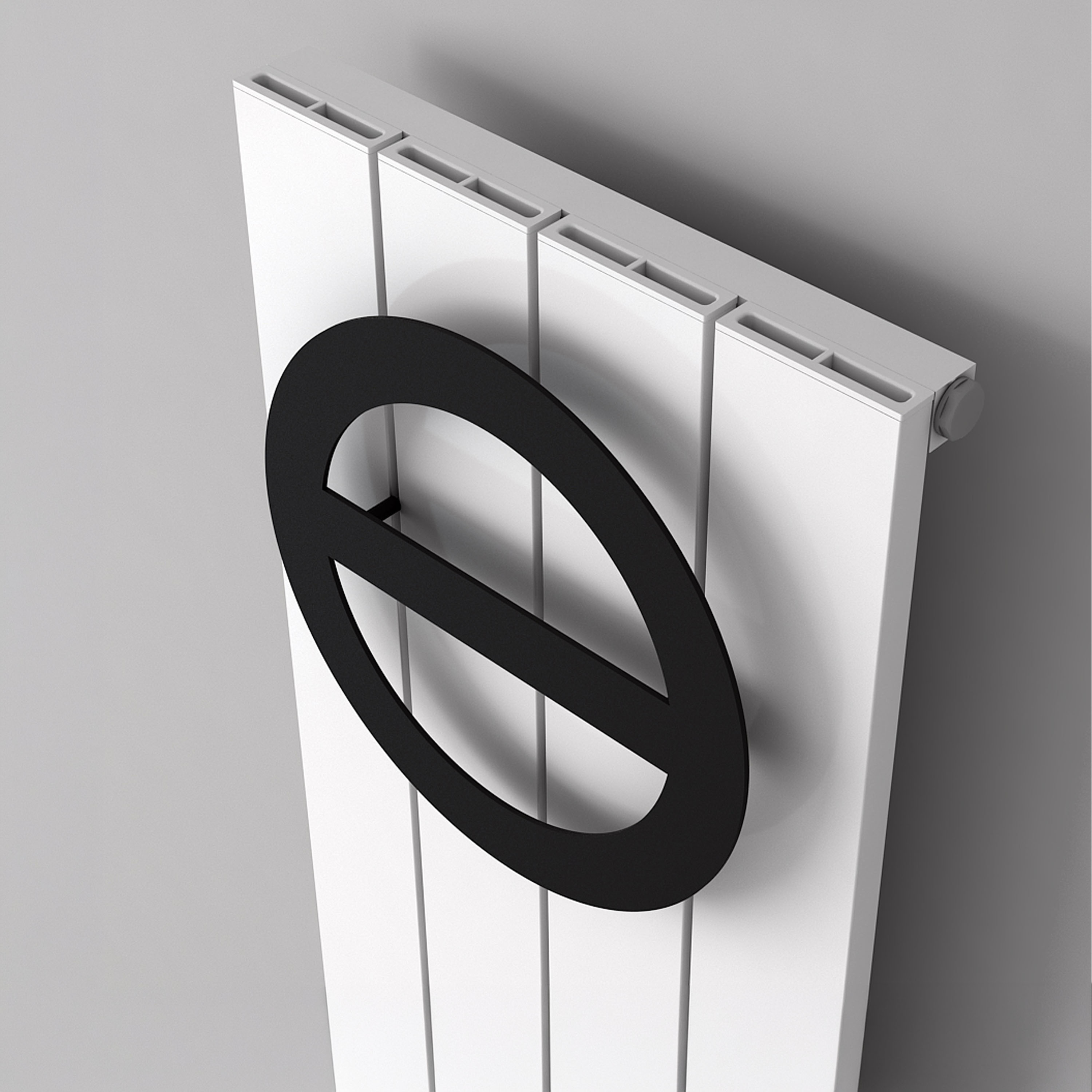 Carisa O Type Radiator Towel Holder