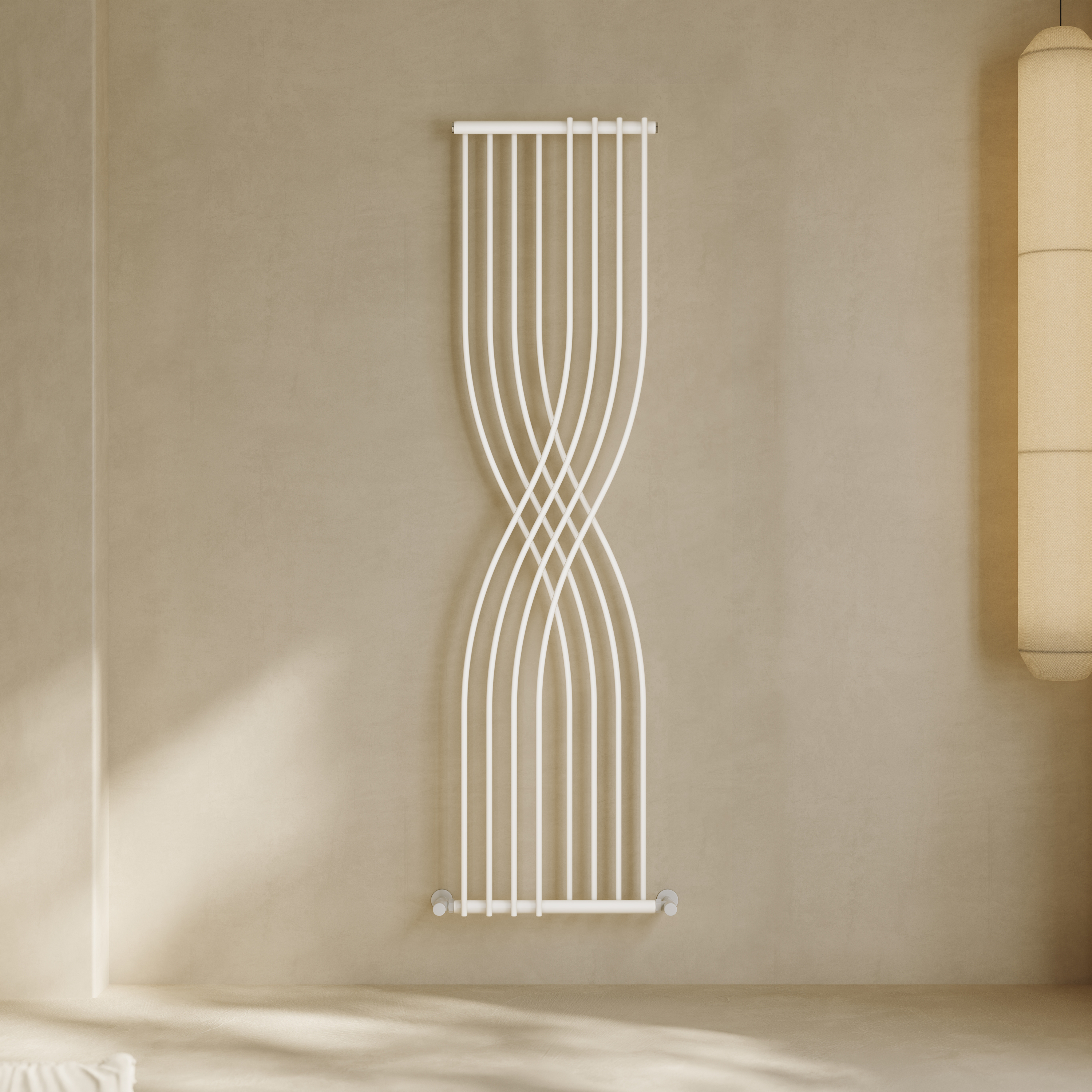 Toasty Embrace White Vertical Radiator - 1775 x 450mm