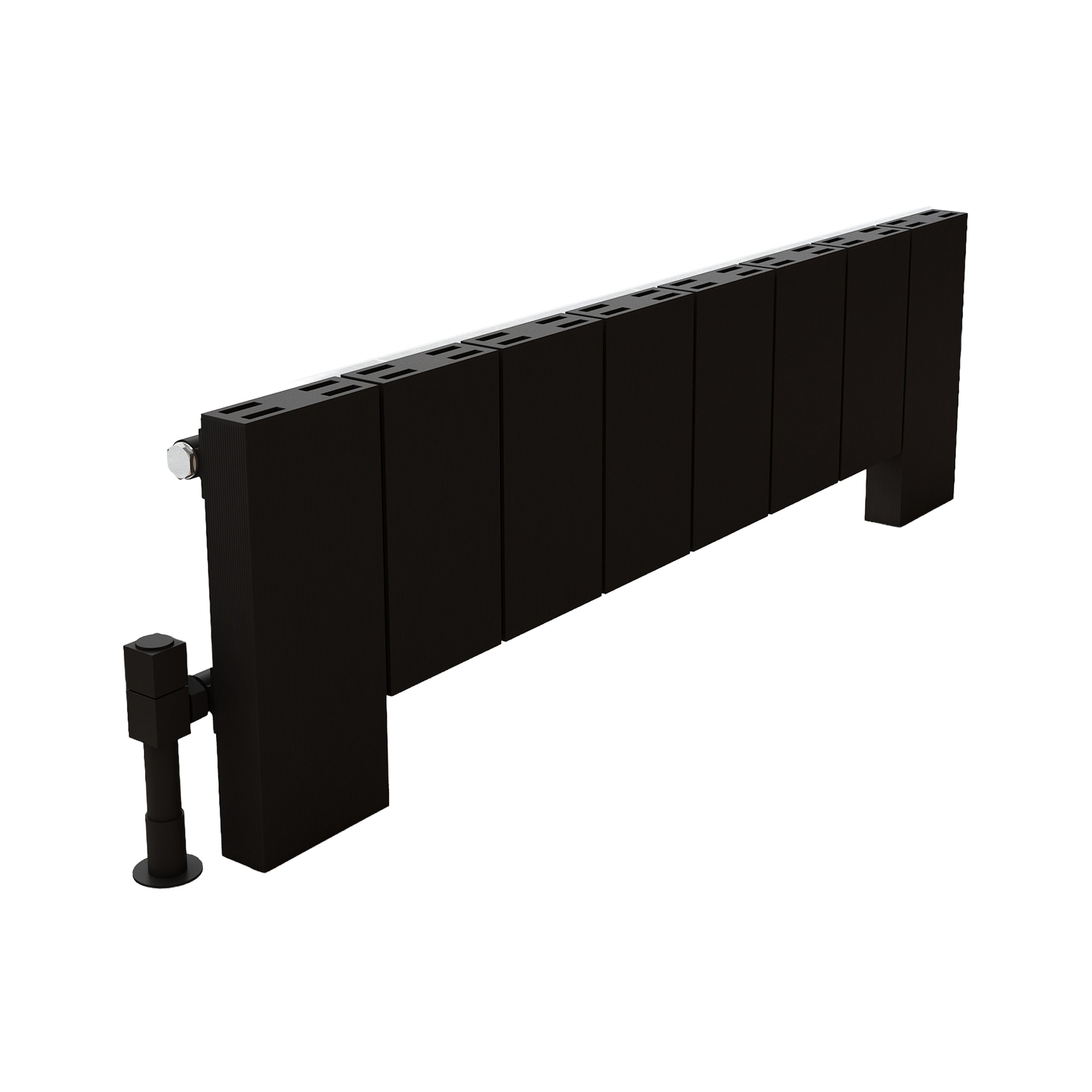 Carisa Elvino Floorstanding Panel Designer Aluminium Radiator