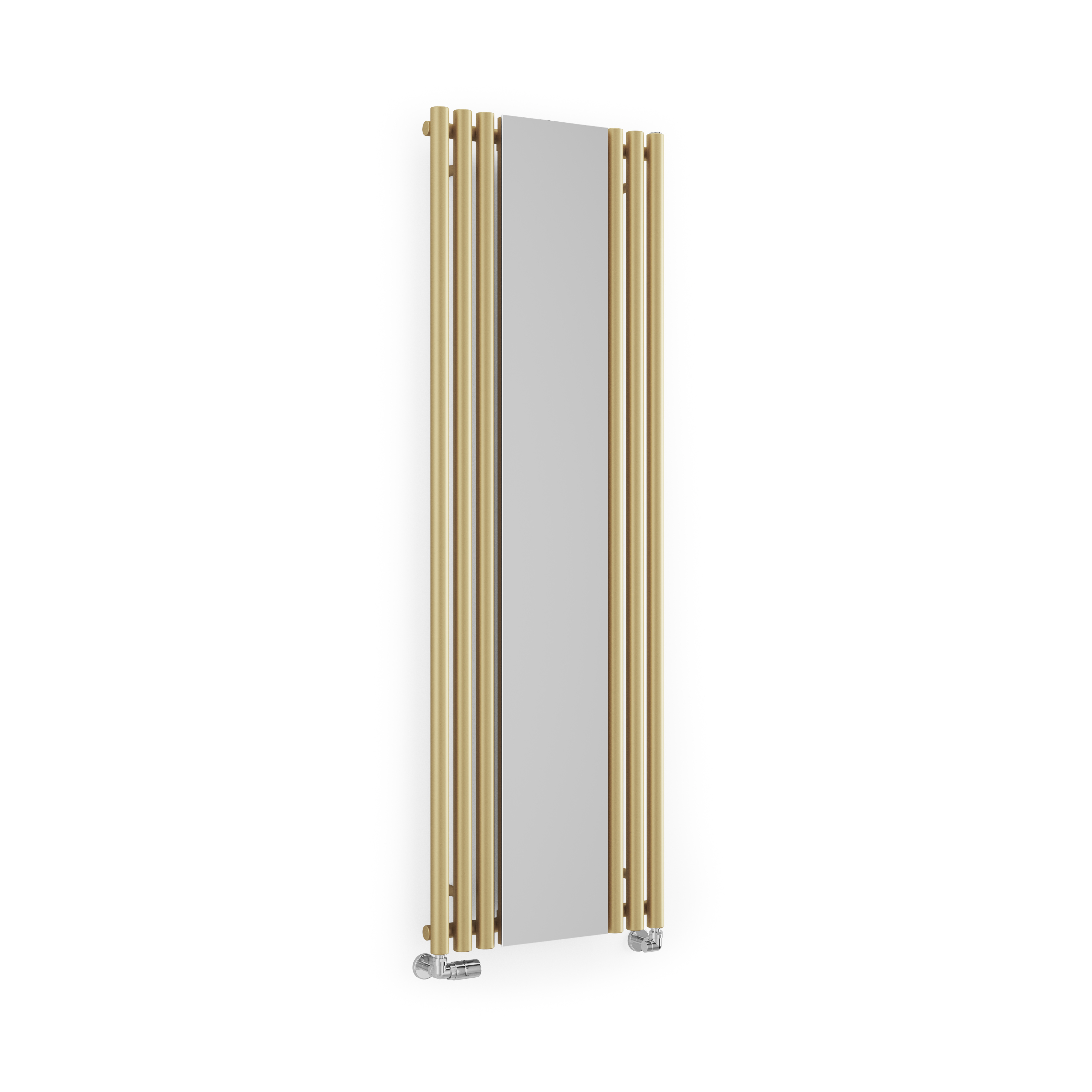 Terma Rolo Vertical Single Panel Mirror Radiator - 1800 x 590mm