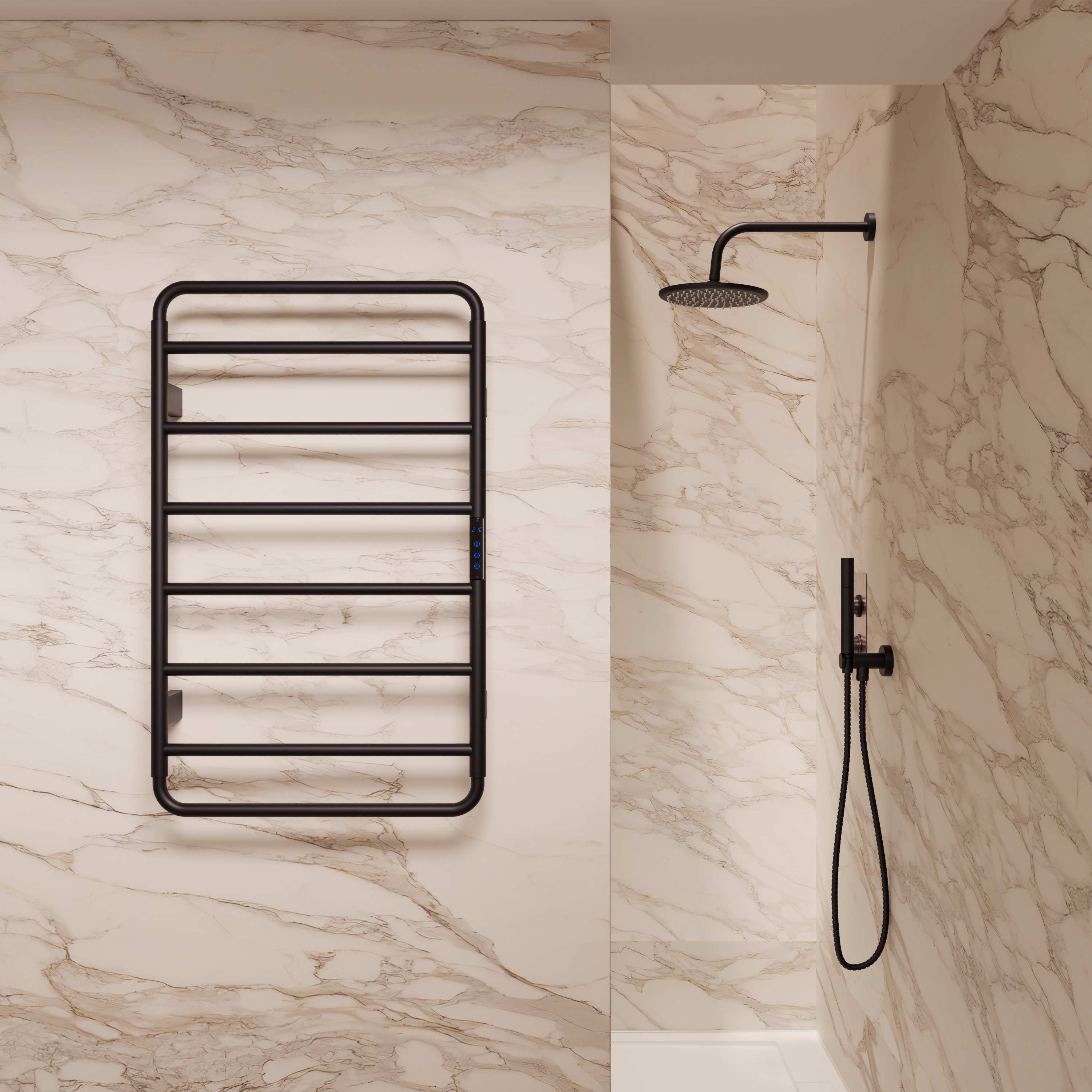 Toasty Muse Electric Heated Towel Rail