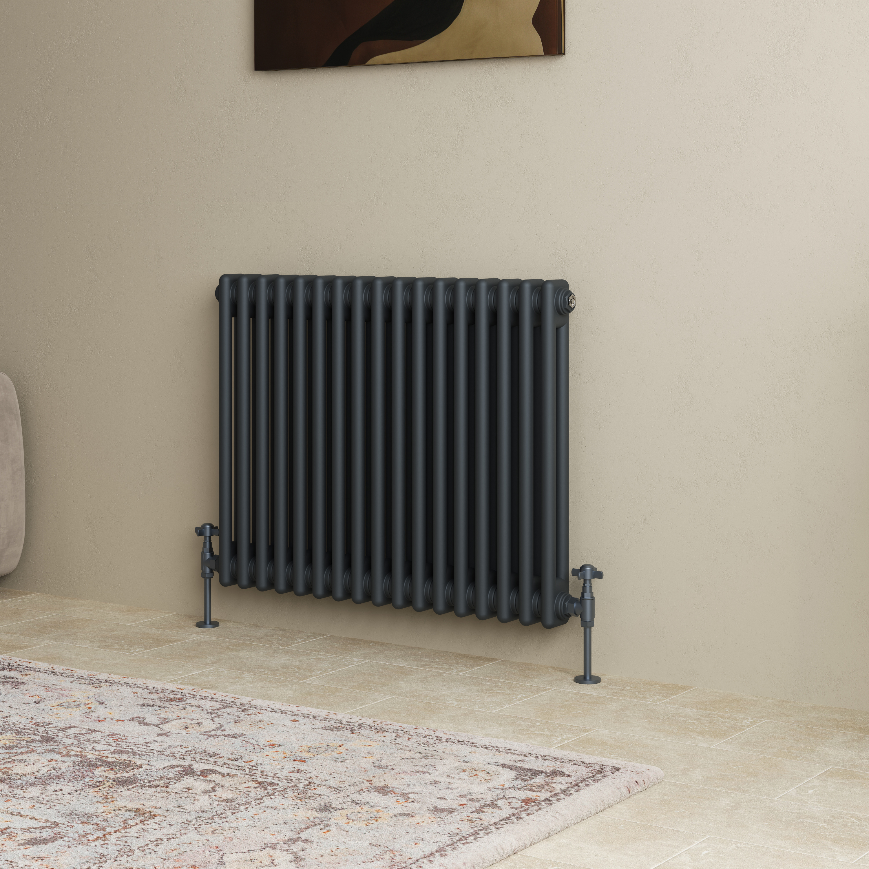 Toasty Ardleigh Anthracite Horizontal Column Radiator