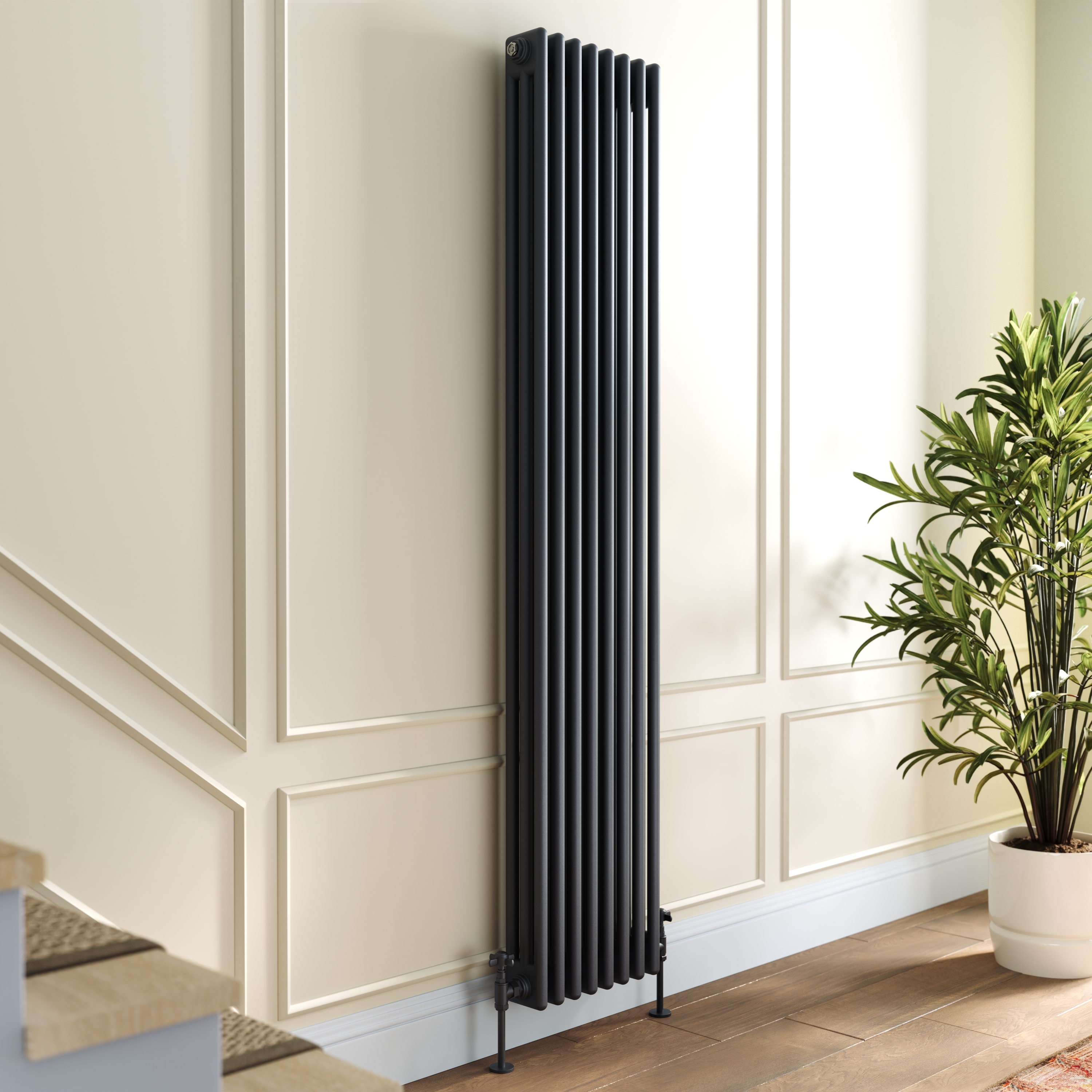 Toasty Ardleigh Anthracite Vertical Column Radiator