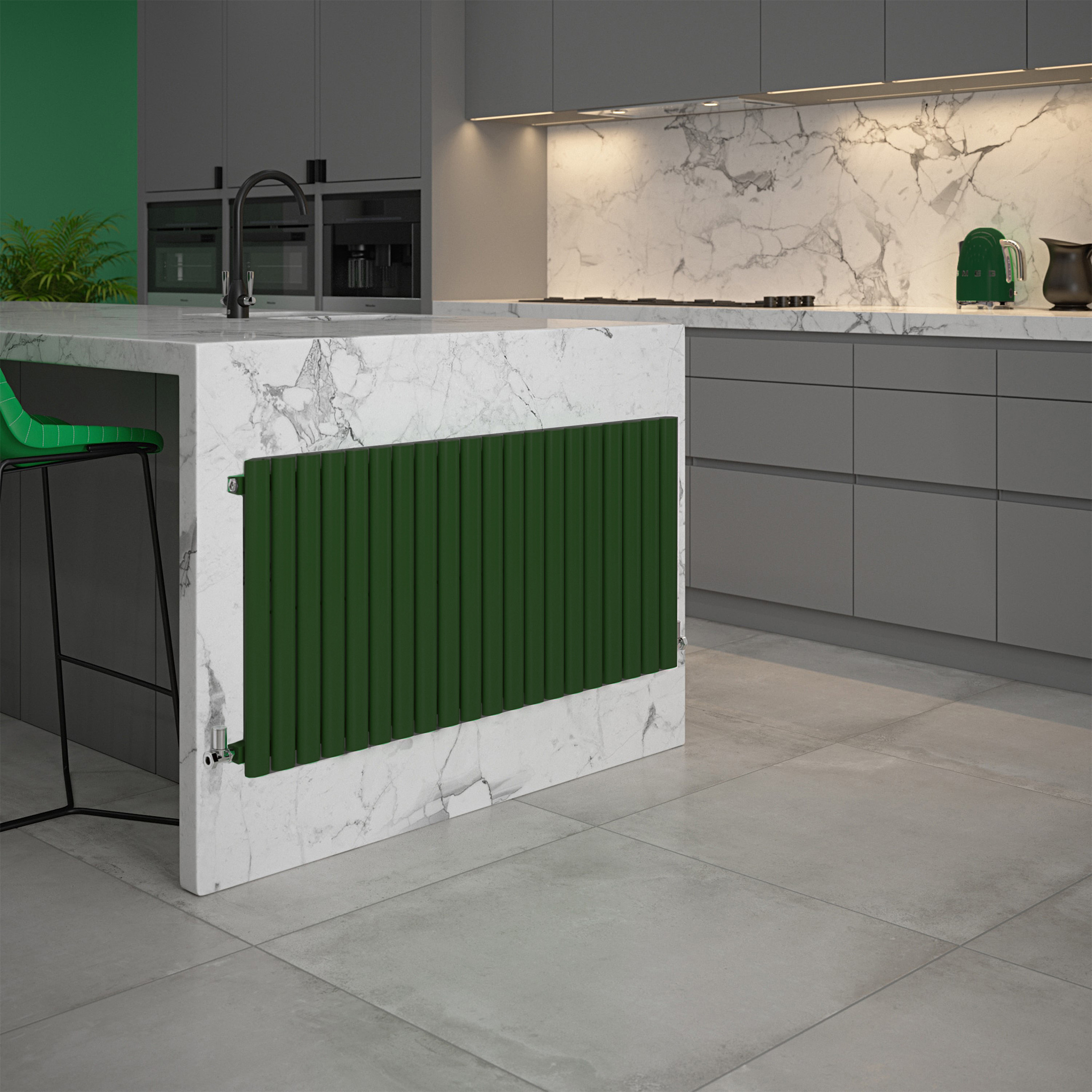 Vibrance Single Panel Horizontal Radiator - 550 x 1180mm