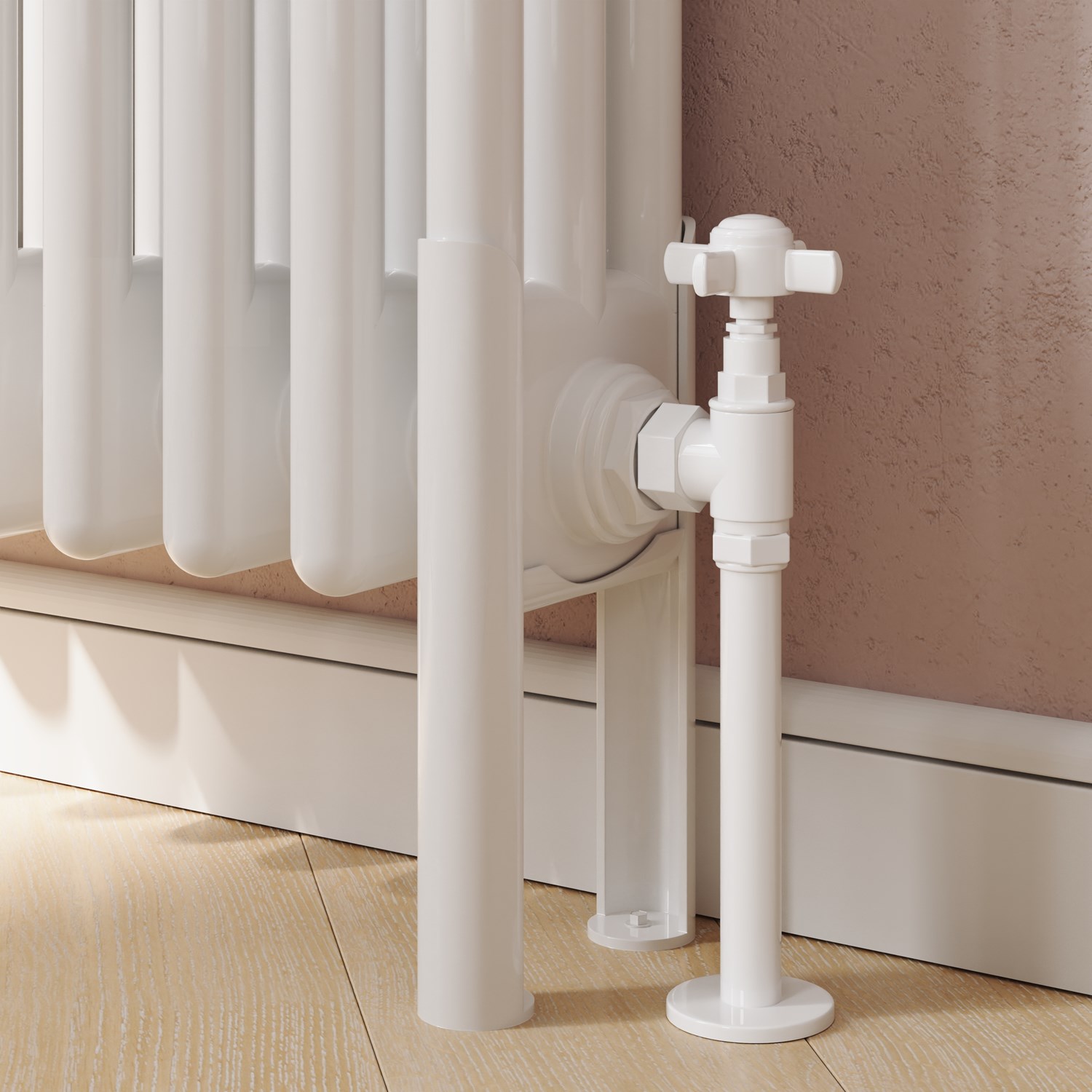 Ce Lable Radiator Toasty Ardleigh White Column Radiator Feet | Toasty