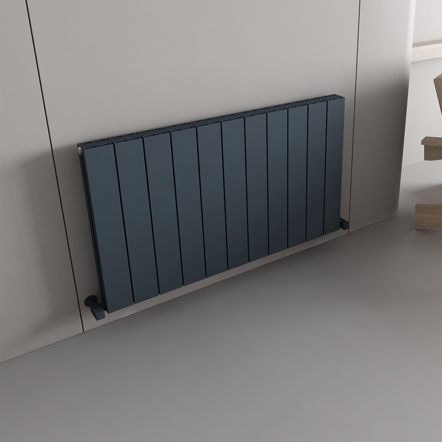 Carisa Nemo Double Panel Horizontal Aluminium Radiator | Toasty